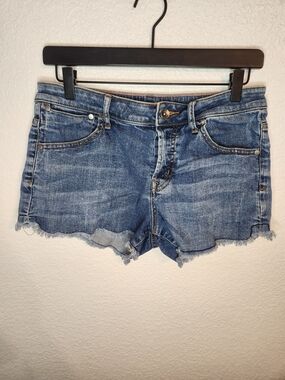 Roxy Blue Denim Cutoff Shorts  Women size 25 y2k 00s
